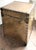 Mid 20th Century Mid Century Cedar Lined Brass Storage Box, Side Table For Sale - Image 5 of 8