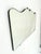 Art Deco Frameless Scalloped Wall Mirror, 1940s, in Very Good conditions. Designed 1920 to 1949