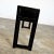 Late 20th Century Vintage Asian Sofa Console Table Alter Style Distressed Black Finish For Sale - Image 5 of 16