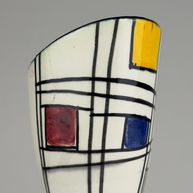 Mid-Century Modern Small Mid-Century Ceramic Vase, Italy, 1970s For Sale - Image 3 of 15