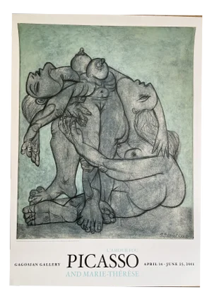 Pablo Picasso, Two Women Embracing, 1936, Print