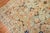 Peach Early 20th Century Zabihi Collection Blue Peach Green Persian Sarouk Rug - 5'9" x 9'4" For Sale - Image 8 of 9