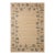 Chris Loves Julia x Loloi Rue Natural / Denim 3'-6" x 5'-6" Accent Rug For Sale