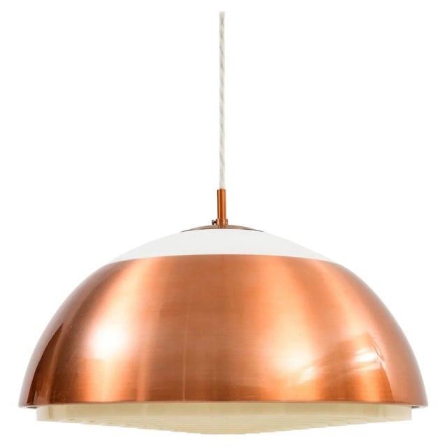 Gold Ceiling Lamp, Sweden, 1960s For Sale - Image 8 of 8