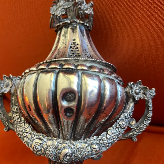 Ottoman Empire Sterling Silver Sugar Shaker For Sale - Image 6 of 12