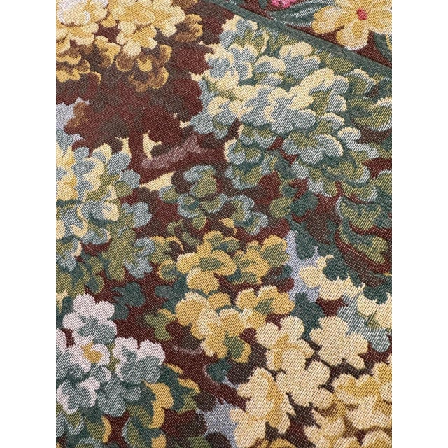 French Aubusson Style Jacquard Tapestry, 1950s For Sale - Image 16 of 18