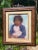 Late 20th Century Oil on Canvas Portrait Painting of a Beautiful Navajo Child, Framed For Sale - Image 13 of 13
