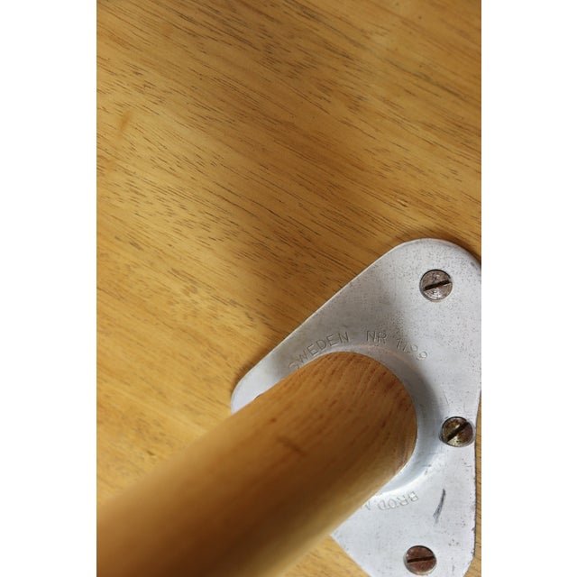 Vintage Swedish Coffee Table in Walnut, 1970s For Sale - Image 12 of 13