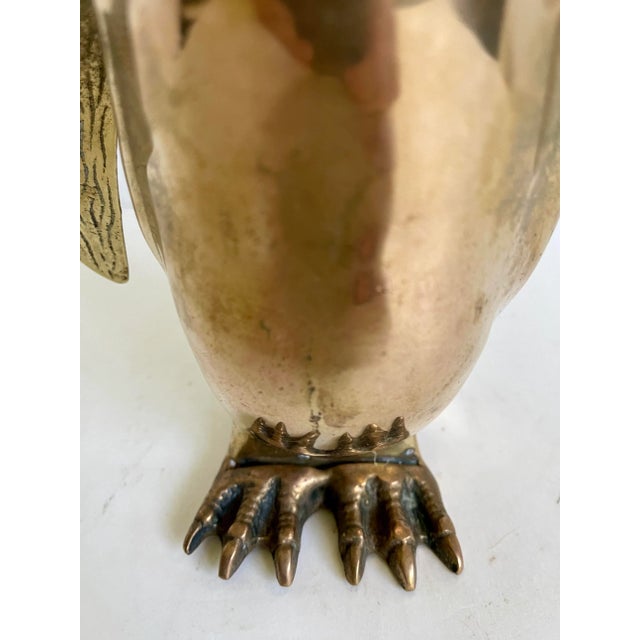 Art Deco Early 20th Century Standing Brass Penguin Figure For Sale - Image 3 of 11