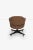 Edward Wormley for Dunbar Tufted Cantilevered Desk Chair in Spinneybeck Saddle L For Sale - Image 10 of 13