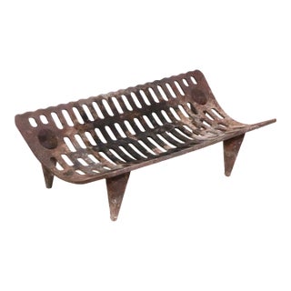 Mid 20th Century Fireplace Grate Log Holder For Sale