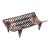 Mid 20th Century Fireplace Grate Log Holder For Sale