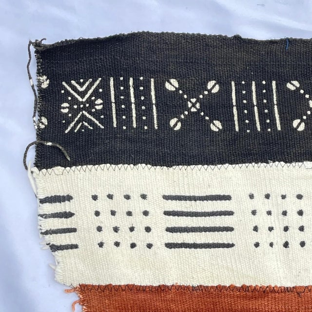 Early 20th Century Mudcloth Multi Colored Textile Mali 67x40 Inch For Sale - Image 11 of 12