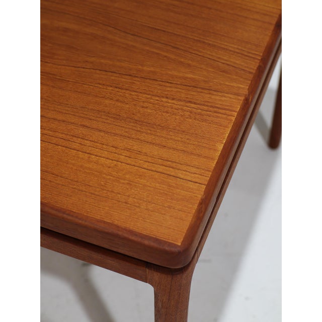 Brown Dining Table in Teak by Johannes Andersen, Denmark, 1960s For Sale - Image 8 of 18