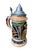 1990s Large 2l German Stein With Hunter, Stag, and Squirrel Handle For Sale - Image 5 of 11