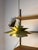Gold-Yellow Louvered Lamp by Bent Nordsted for Lyskær, 1960s For Sale - Image 3 of 11