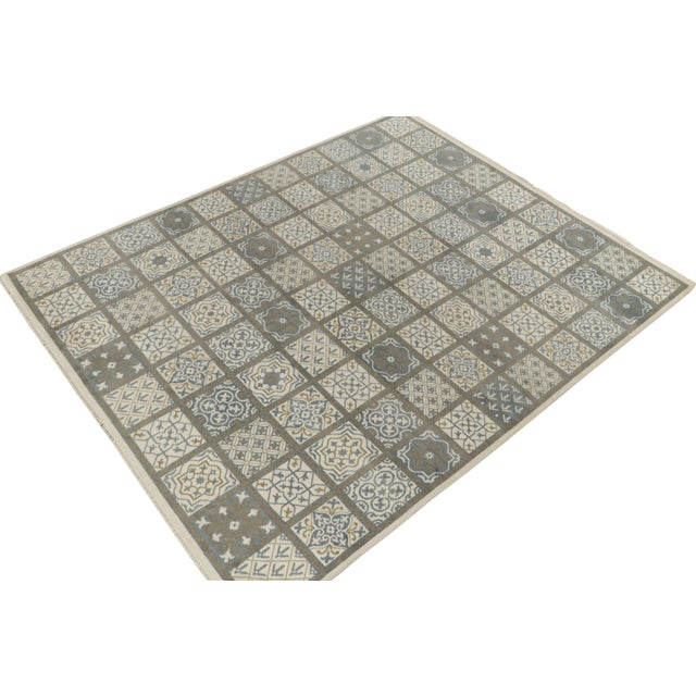 Rug & Kilim’s contemporary ode to rare Moroccan rug designs, carrying an exceptional tribal pattern connoting cultural...