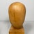Postmodern Italian Postmodern Stylized Head Sculptures in Wood, 1990s, Set of 2 For Sale - Image 3 of 11