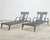 Restoration Hardware Pair of Neoclassical Greco-Roman Style Klismos Chaise Lounges For Sale - Image 4 of 18