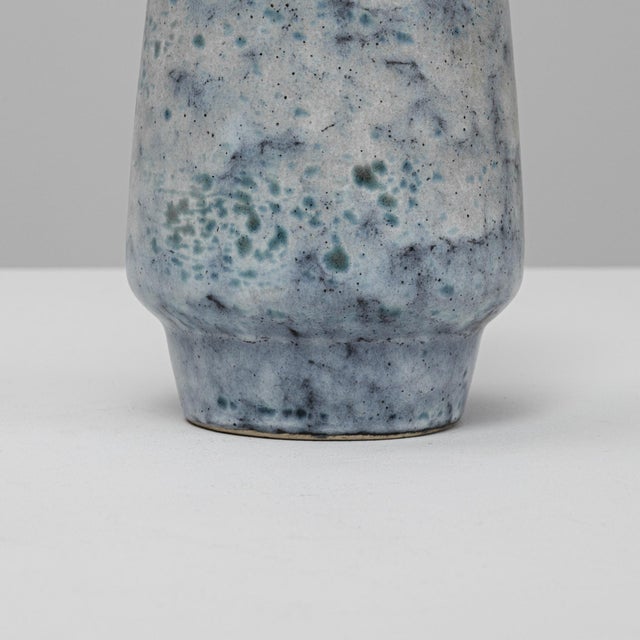 Ceramic 20th Century European Fat Lava Ceramic Vase For Sale - Image 7 of 18