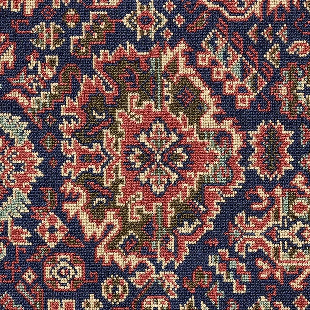 Traditional Schumacher Pallay Epingle in Multi For Sale - Image 3 of 4