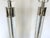 Crystal and Chrome 3-Way Led Column Lamps- A Pair For Sale - Image 9 of 12