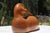 Contemporary Signed Large Hand-Carved Pacific NorthWest 1996 Alder Wooden Drake Decoy Sculpture For Sale - Image 3 of 9