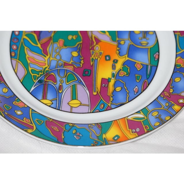 Porcelain Dessert Plates, France, 1990s, Set of 6 For Sale - Image 13 of 18