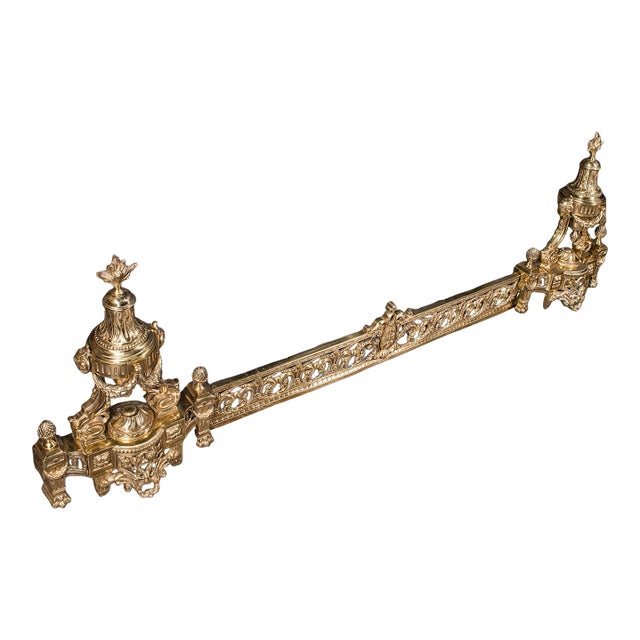 Antique Adjustable Fire Curb, English Hearth Fender, Great Exhibition, Victorian For Sale