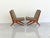 Pierre Jeanneret Scissor Lounge Chairs, Knoll, 1965, Original Cushions Included For Sale - Image 15 of 15