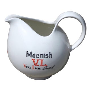 Vintage Eva Zeisel Macnish V.L. Scotch Whiskey Pitcher For Sale