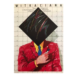 Original 1982 Vintage Polish Film Poster, Witkaciana For Sale