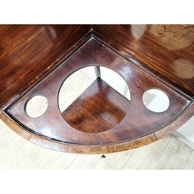 Antique Mahogany Washbasin, England, Early 19th Century For Sale - Image 16 of 17