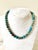 Lovely ocean Jasper beaded necklace with gold tone adjustable clasp designed by Matthew Izzo.