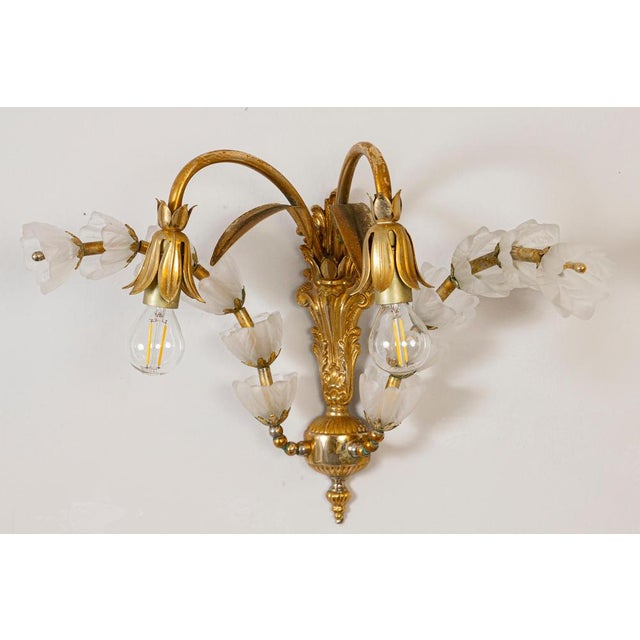 Metal Italian Sconces attributed to Banci Florence, 1970s For Sale - Image 7 of 9