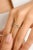 High Quality Natural Multi Sapphire Heart Shaped Promise Ring in 14k White gold featuring natural multi sapphire of 0.11...