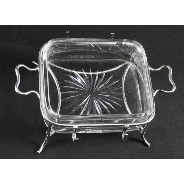 Silver Butter Sardine Dish from Mappin & Webb, 19th Century For Sale - Image 8 of 12