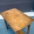 Wood Antique Quartersawn Solid Oak Library Table With Twist Legs & Drawer For Sale - Image 7 of 12