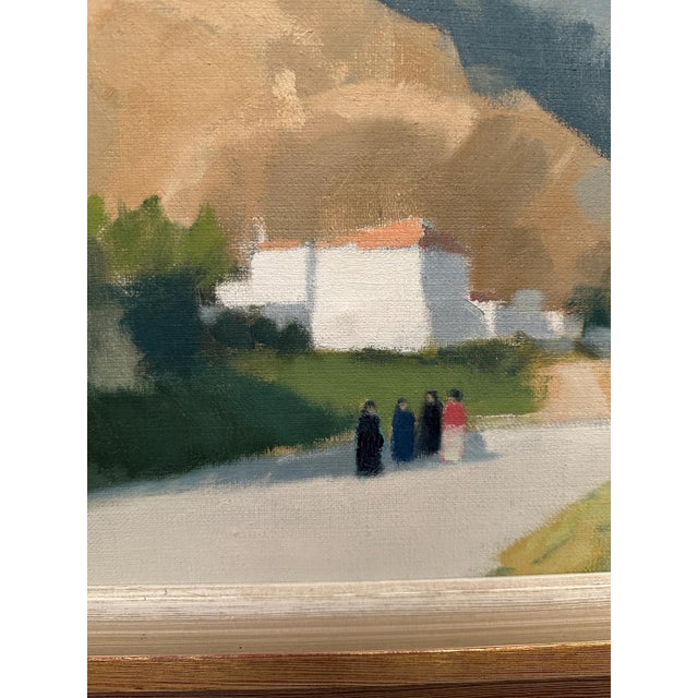 Stig Wernheden, Greek Landscape, 1960s, Oil on Canvas, Framed For Sale - Image 18 of 18