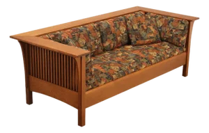 Stickley Mission Collection Oak Prairie Settle