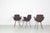 Mid-Century Modern Model Medea Chairs with Fabric Cover by Vittorio Nobili for Frattelli Tagliabue, 1960s, Set of 3 For Sale - Image 3 of 18