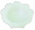 French Style Petite Flower Petal Form Opaline Bowl For Sale - Image 4 of 4