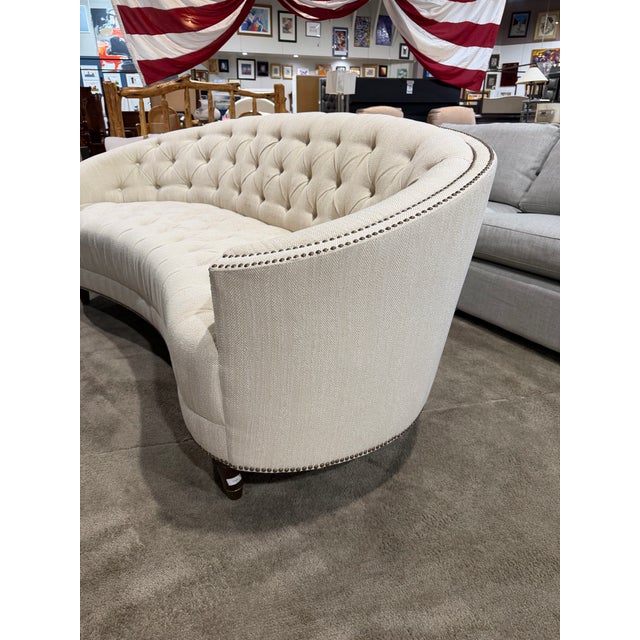 Schnadig "Classic Elegance" Chesterfield Sofa For Sale - Image 4 of 5