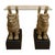 Mid-Century Console with Guardian Lions in Carved and Gilded Wood, 1950s For Sale - Image 6 of 6