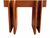 1970s Pair Danish Modern Sculptural Teak End Tables For Sale - Image 4 of 5