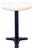 White Round Side Table from Tolix, 1950s For Sale