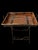Very cool Butler foldable side table crafted from bamboo And metal. So handy to have when hosting a dinner party.