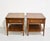 Transitional Mid Century Transitional Side Tables, Single Drawer With Lower Shelf - A Pair For Sale - Image 3 of 10