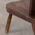 1950s French Brutalist Carved Wood Tripod Chair For Sale - Image 11 of 11