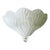 Venetian Trasparent Graniglia Murano Glass Flush Mount by Simoeng for Simoeng For Sale - Image 6 of 9